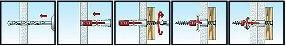 Produktbild Fischer 94623 Unidue UX 6X35 R WH NV (100 Stk.)
