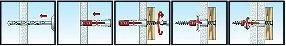 Produktbild Fischer 94623 Unidue UX 6X35 R WH NV (100 Stk.)