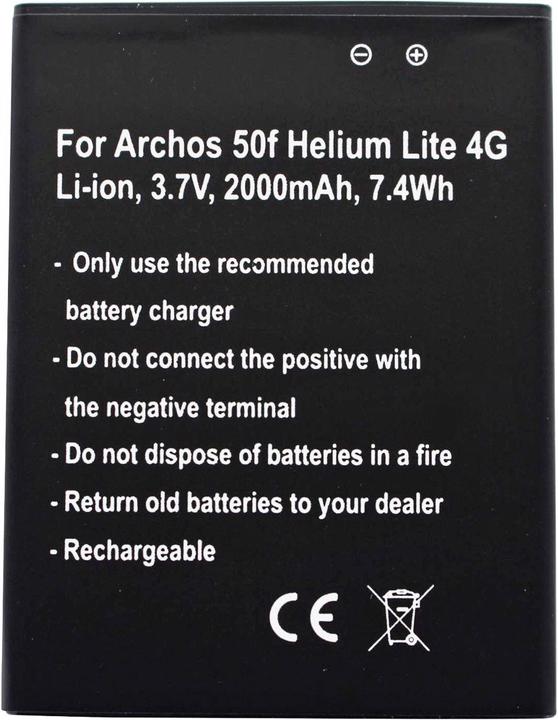 Image du produit AccuCell Batterie pour Archos AC50FHE Batterie AC50FHELI Archos 50f Helium Lite 4G, GX395872