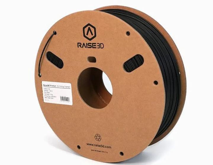 Image du produit Raise3D (S)5.11.00105 Filament Premium PLA 1.75 mm 1000 g noir (PLA, 1.75 mm, 1000 g, Noir)