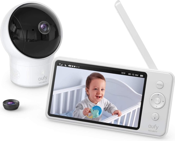 eufy SpaceView Babyphone (Babyphone mit Kamera, 140 m)