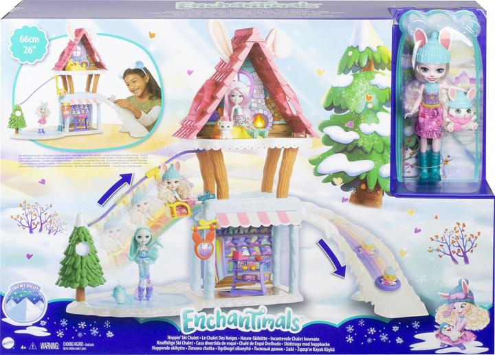 Image du produit Enchantimals Kit de jeu Chalet de ski