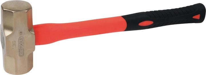 Productafbeelding KS Tools BRONZEplus loden hamer, steel type glasvezel, 2500 g (2500 g)