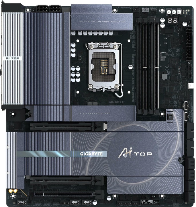 Image du produit Gigabyte Z890 AI TOP (LGA 1851, Intel Z890, E-ATX)