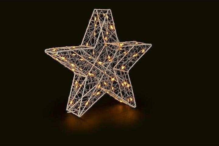 Produktbild STT Tischdeko 3D Star Bianco M, 28 cm