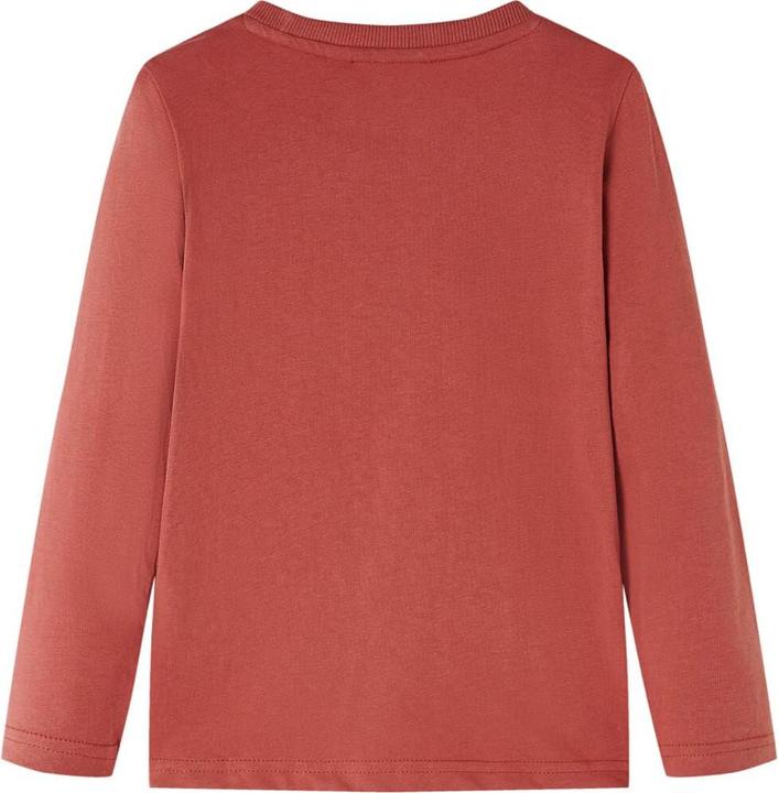 Immagine prodotto VidaXL Camicia a maniche lunghe da bambino Henna 116,Materiale: 100 (116)