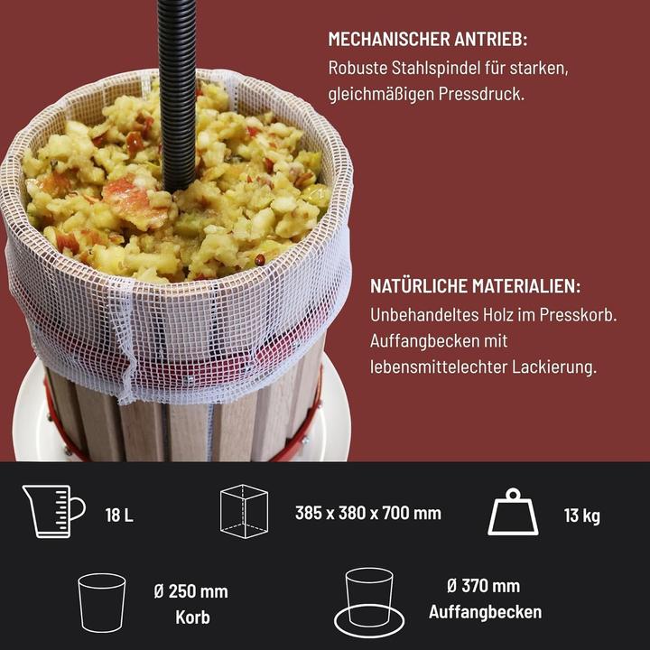 Produktbild Güde Solingen Obstpresse OP 18