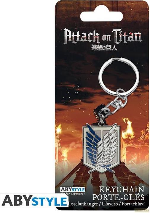 Produktbild ABYstyle Attack on Titan Keychain: Scouts 6cm
