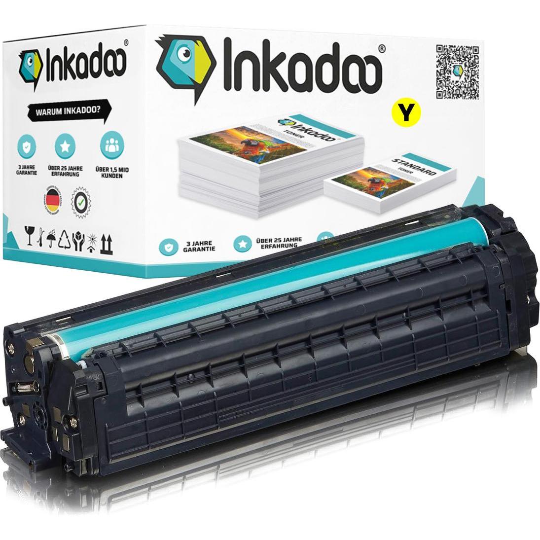 Inkadoo, Toner, Kompatibel Toner für Samsung CLX-4195 FN Premium Line (Y)
