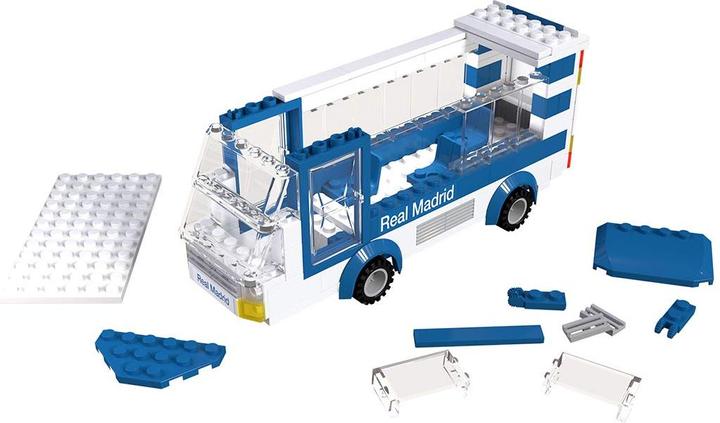 Actual product image Nanostars Real Madrid team bus kit 267-piece