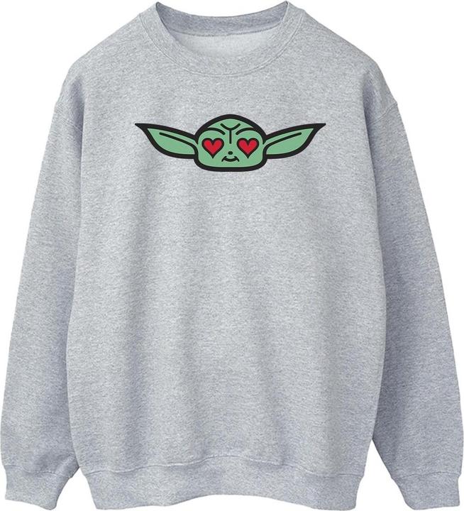 Produktbild Star Wars The Mandalorian Grogu Heart Eyes Sweatshirt (XXL)