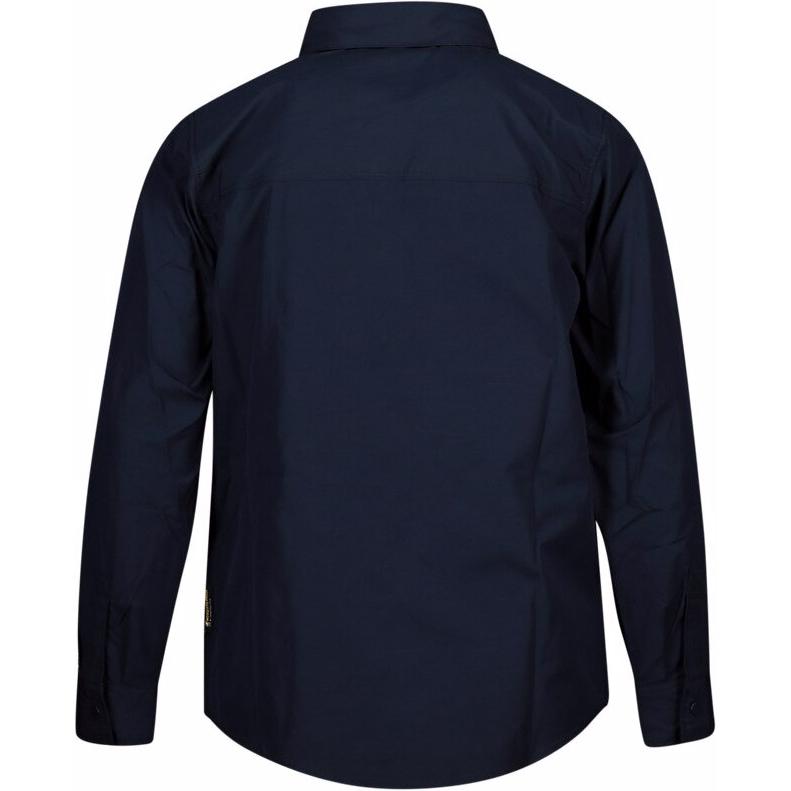 Thumbnail - Jack Wolfskin, Unisex, Hemd, Lakeside Kinder Wanderhemd, Blau, (128)