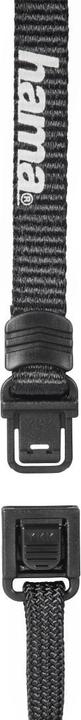 Produktbild Hama Trageschlaufe mit Schnellverschluss, 45 cm, Schwarz (Schultergurt)