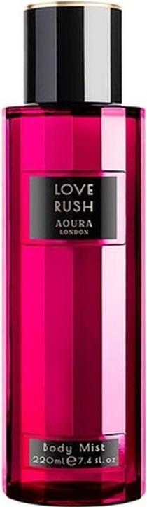 Aoura London Women's Love Rush Body Mist Fragrance Spray 220ml (220 ml, Body Mist)