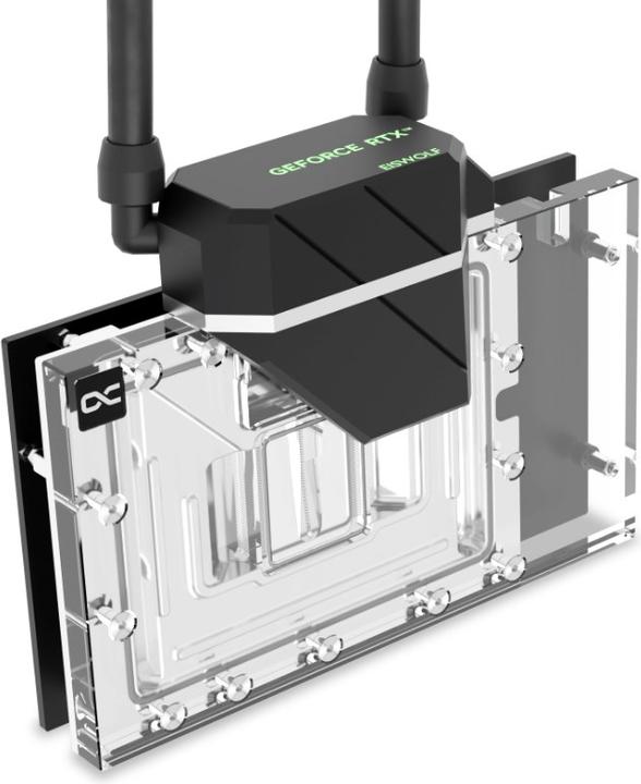Actual product image Alphacool Eiswolf 2 AIO - 360mm RTX 4080 Founders Edition with Backplate