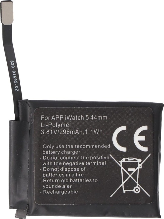 Immagine prodotto AccuCell Batteria Apple Watch 5 44mm, A2181, A2157