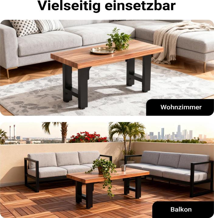 Actual product image Wiltec Industrial Square Table Legs Powder-coated Black 64x40cm for Tables Benches and Desks