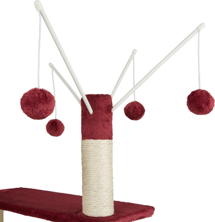 Produktbild tectake Lilou (165 cm, Weinrot)