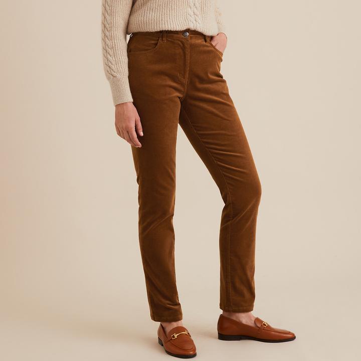 Actual product image Anne Weyburn Corduroy trousers with stretch (36)