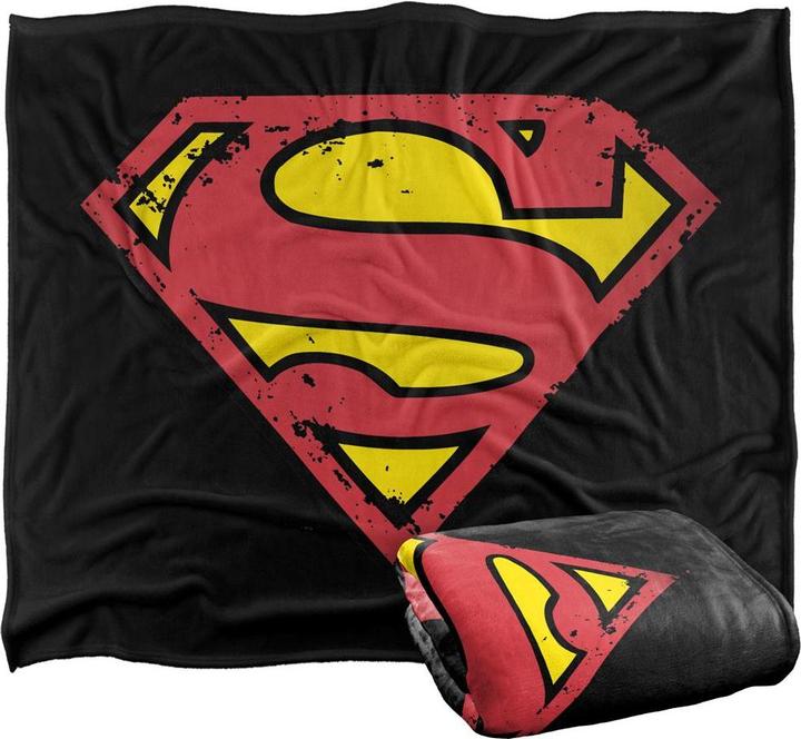 Actual product image Superman Logo Blanket (152 x 127 cm)