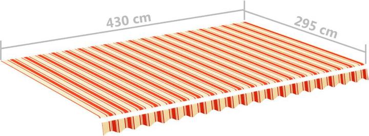 Actual product image vidaXL Lybed (450 x 300 cm)