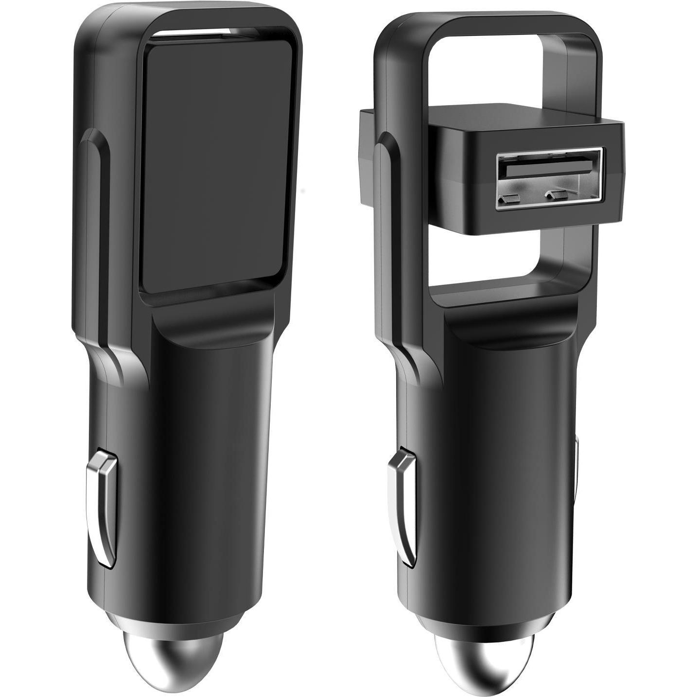 Thumbnail - RealPower Car Charger, Auto Adapter, Schwarz