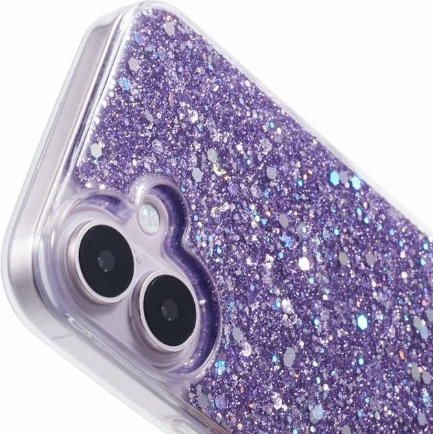 Produktbild MU Style Glitzer TPU Softcase Series Hülle (Apple iPhone 16)