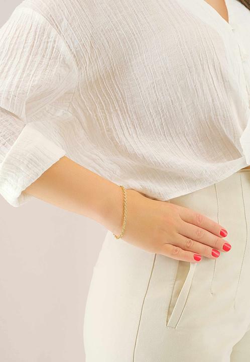 Image du produit Muau Ancrage rond (19 cm, Or jaune 750/18K)