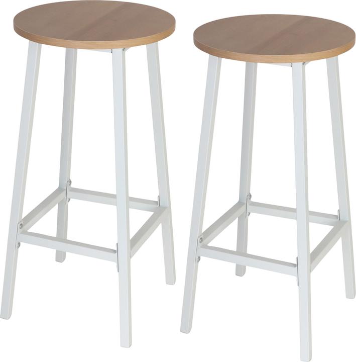 Actual product image Relaxdays 2x barstools