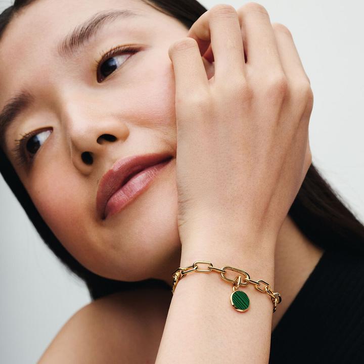 Actual product image Pandora Me Engravable pendant (Gold plated, Metal)
