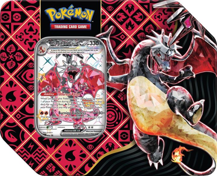 Immagine prodotto Pokémon TCG SV4.5 Tin 5 Booster (Inglese, Stagno)
