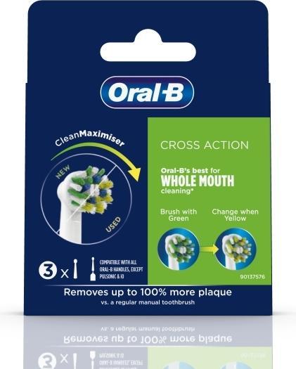 Produktbild Oral-B Cross Action CleanMaximiser (3 x)