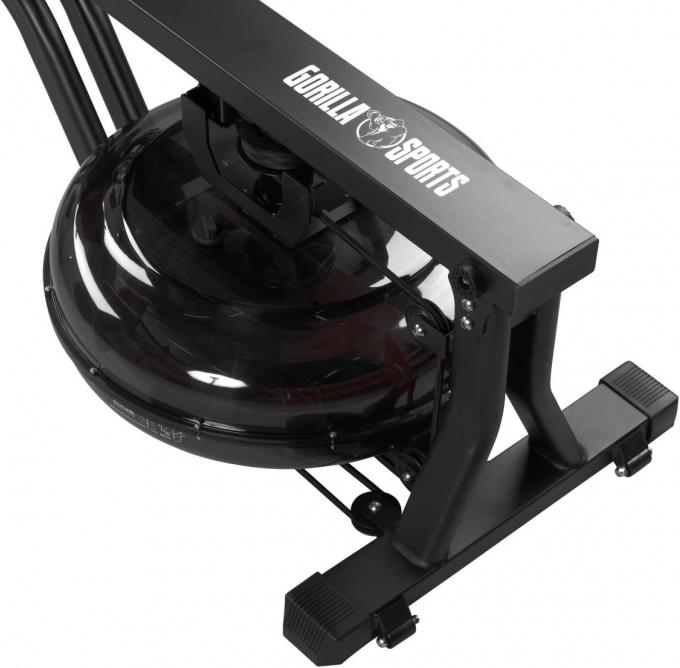 Actual product image Gorilla Sports Water rowing machine with training computer
