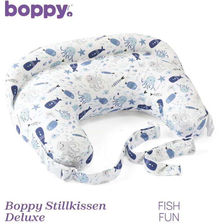 Immagine prodotto Boppy Stillkissen Deluxe Fish Fun