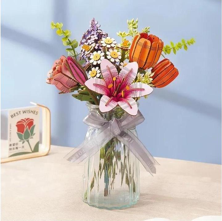 Produktbild Robotime Pink Lily