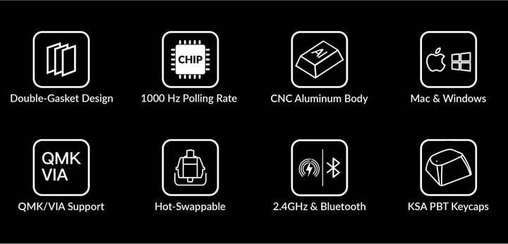 Actual product image Keychron Q1 Max (US, Cable)
