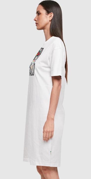 Produktbild Merchcode Ladies Frida Kahlo - Lettering Organic Oversized Slit Tee Dress - 119485 (XXL)
