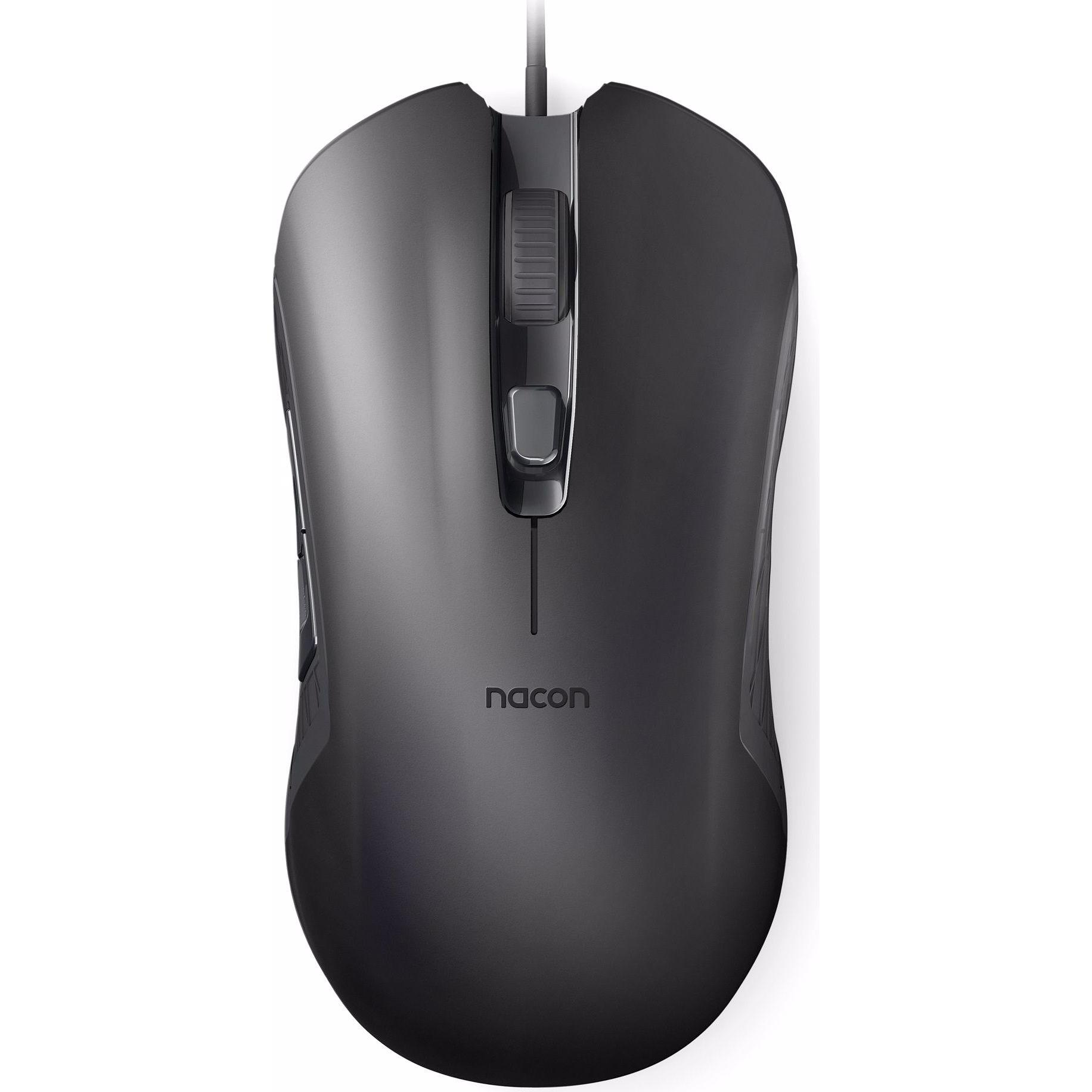 Nacon Gaming GM-110 (Kabelgebunden), Maus, Schwarz