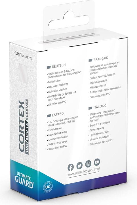 Image du produit Ultimate Guard Cortex Sleeves Standard