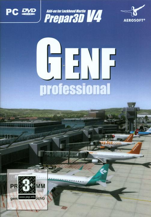 Actual product image Aerosoft Geneva professional Prepar3D V4 (PC, DE)