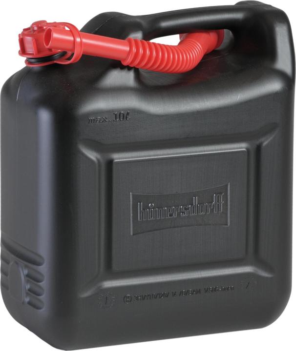 Hünersdorff Kraftstoff-Kanister 862800 COMPACT 10l für Benzin, Diesel und andere Gefahrgüter, UN-Zul