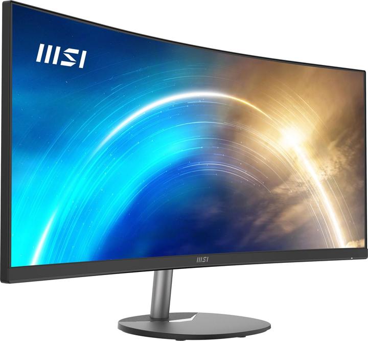 Produktbild MSI PRO MP341CQDE 86,36cm 34Zoll VA 3440x1440 21:9 300cd/m2 4ms HDMI DP Black (P) (3440 x 1440 Pixel, 34")