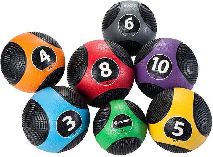 Actual product image Pure2improve Medicine Ball (5 kg, 200 mm)