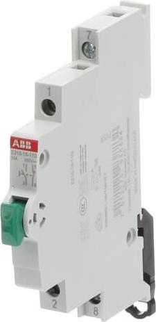 Produktbild ABB Druckknopf grün 16A 250V 1S/Ö DPST DIN