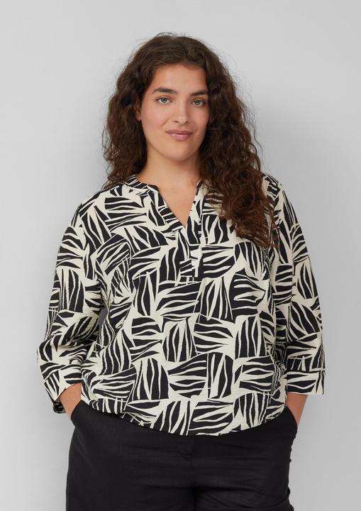 Immagine prodotto s.Oliver Bluse Bluse aus strukturiertem Viskosemix mit All-over-Print (48)