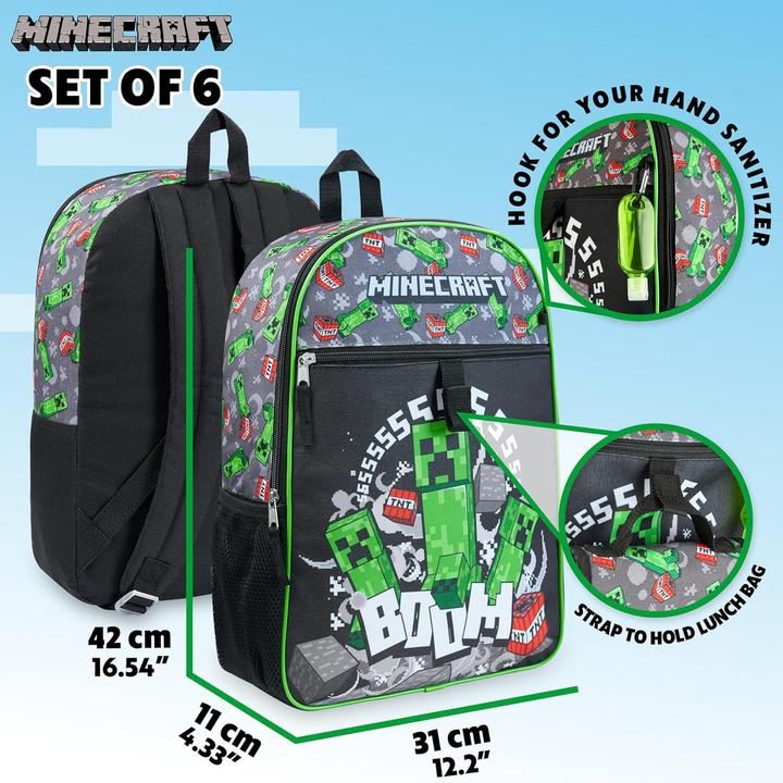 Produktbild Minecraft Schulranzen-Set