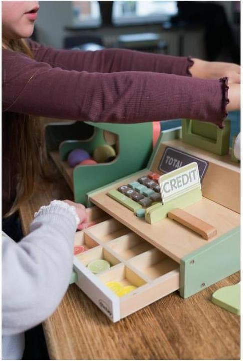 Produktbild dantoy Wooden Cash register set (4770)