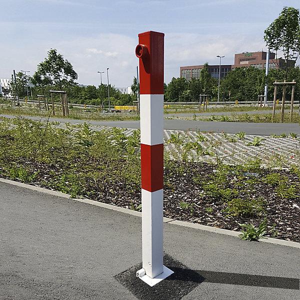 Actual product image kaiserkraft Barrier posts made of square profile
