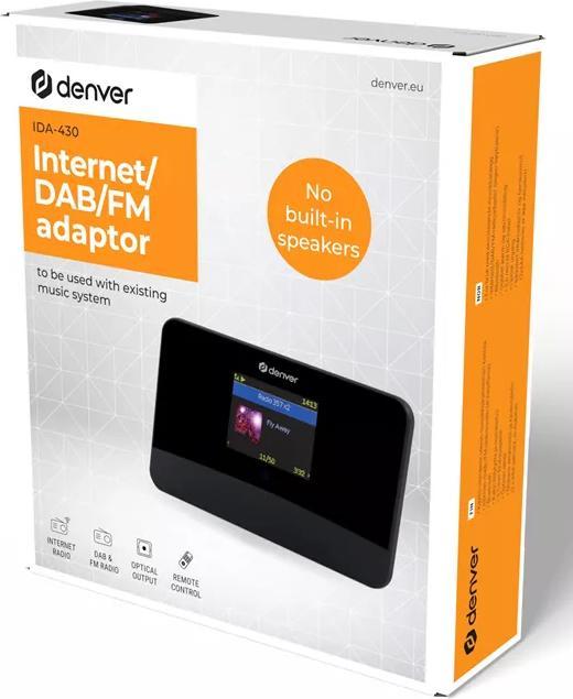Image du produit Denver IDA-430 (DAB, FM, Bluetooth, WiFi)