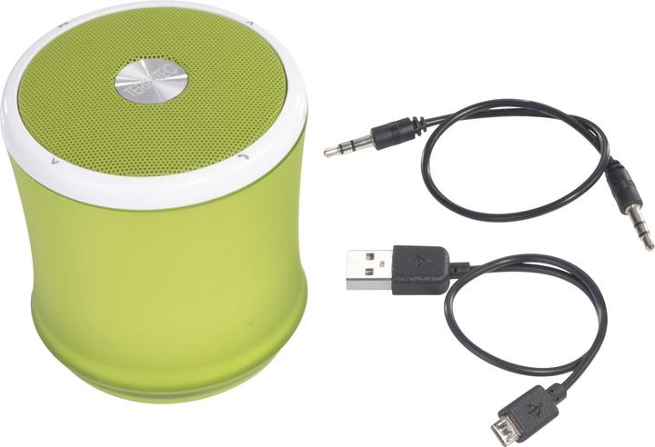 Produktbild Terratec Lautsprecher Neo XS grün (145357) (5 h, Batteriebetrieb)